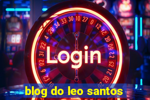 blog do leo santos